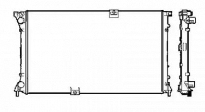 WILMINK GROUP wg1723291 -  Радиатор, охлаждение двигателя